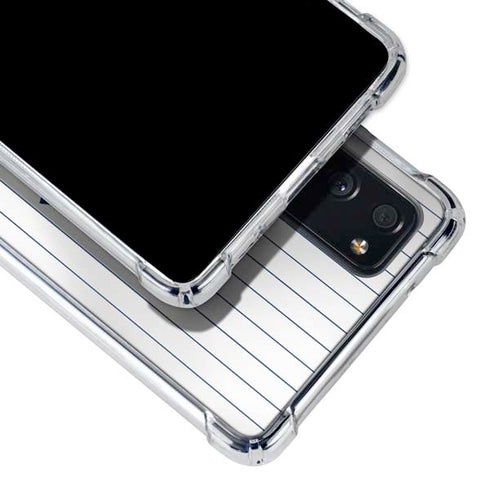 MLB New York Yankees Home Jersey Galaxy S20 FE Clear Case